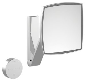 Kosmetinis veidrodis iLook-move 200x200mm, LED, brushed black chrome
