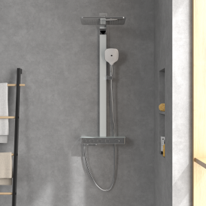 Dušo sistema VILLEROY&BOCH Infinity termostatinė, 240mm dušo galva, spalva - chromas