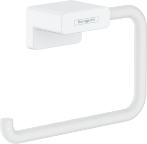 Tualetinio popieriaus laikiklis Hansgrohe AddStoris, matinis baltas