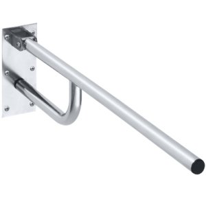 Atlenkiama atrama Bemeta Help 850 mm, nerūdijantis plienas matinis