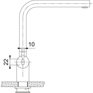 Plautuvės maišytuvas Franke ATLAS NEO SENSOR su sensoriniu ir rankiniu valdymu, 4 AA 1,5 V baterijos, spalva - industrinė juoda