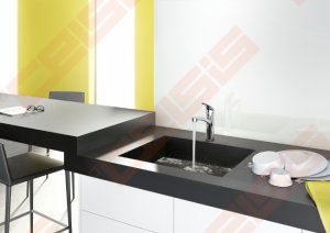 Plautuvės maišytuvas HANSGROHE Focus nerūdijančio plieno