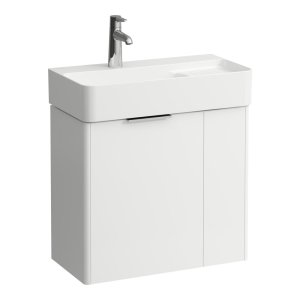 Spintelė praustuvui Laufen BASE 585x290x525 mm, su dviem stalčiais, praustuvui 815285, spalva- balta matinė