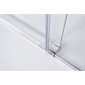 Dušo sienelė Brasta Glass GABIJA 1190-1210x2000 pilkas stiklas