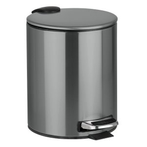Šiukšliadėžė 5l, Bemeta Graphit