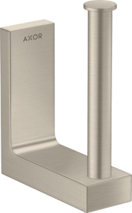 Tualetinio popieriaus laikiklis AXOR Universal Rectangular, šlifuoto nikelio spalva (Brushed Nickel)