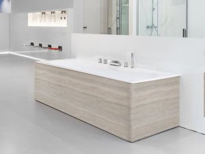 Šoninė vonios panelė Ravak City 80 (D), satino medienos dekoras (satin wood)