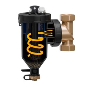DirtOUT XL magnetinis purvo atskirtuvas su ventiliais ¾" v/s