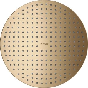 Dušo galva AXOR ShowerSolutions 300 1jet, įleidžiama, šlifuotos bronzos spalvos (Brushed Bronze)