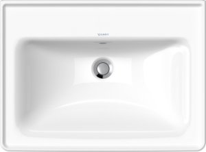 Praustuvas Duravit D-Neo 650x480, be skylės maišytuvui