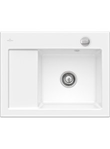 Plautuvė VILLEROY&BOCH Subway 45 Compact montuojama iš viršaus, „Ceramicplus” danga, baltos spalvos