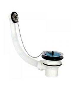 Sifonas plautuvei VILLEROY&BOCH su pajungimu skalbimo mašinai, 62mm