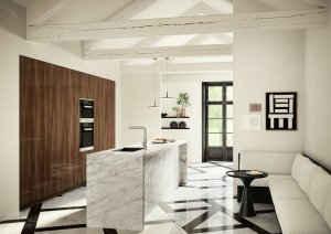 Plautuvė VILLEROY&BOCH  Subway 80 U juoda (pure black), Ceramic Plus danga 