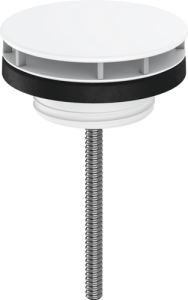 Ventilis praustuvui 1.1/4", baltas matinis