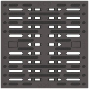 Plastikinė grotelės "Microgrip" Europoint trapui 250x250