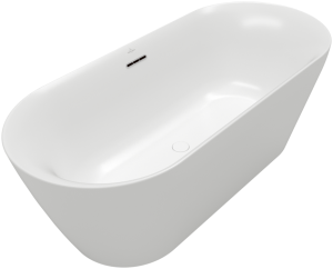 Vonia Loop&Friends 180x80  laisvai pastatoma, ovali, stone white