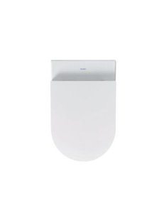 Pakabinamas unitazas Duravit Me By Starck Rimless + dangtis softclose, su Wonder Gliss danga