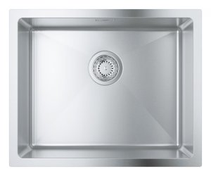 Plautuvė GROHE K700U 60 55x45, universaliai montuojama, nerūdijančio plieno spalvos 