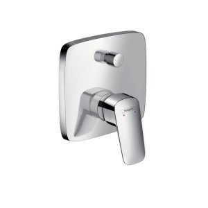 Dekoratyvinė dalis potinkiniam vonios/dušo maišytuvui HANSGROHE Logis, spalva - chromo