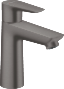 Praustuvo maišytuvas HANSGROHE Talis E 110 su dugno vožtuvu, spalva - šlifuoto juodo chromo