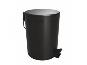 Šiukšliadėžė Bemeta Dark 5l, su "SoftClose" dangčiu