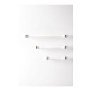 Rankšluosčių kabykla Laufen KARTELL Rail 450x75x40 mm, plastikas, spalva - skaidri