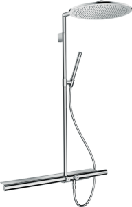 Termostatinė dušo sistema AXOR ShowerSolutions su 350 1jet lietaus dušo galva, chromo spalvos 