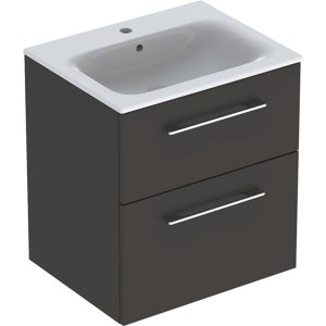 Spintelė Geberit Selnova Square su praustuvu 60 cm,  lava