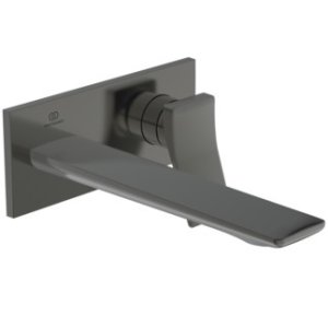 Maišytuvas praustuvui iš sienos Ideal Standard Conca, spalva Magnetic Grey, montuojamas su potinkine dalimi A1313NU