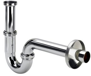 Praustuvo sifonas Viega be ventilio, 32 x 1 1/4, chromas