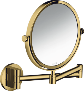 Kosmetinis veidrodis AXOR Universal Circular, poliruoto aukso spalva (Polished Gold Optic)