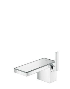 Praustuvo maišytuvas AXOR MyEdition 70, su paspaudžiamu (push-open) dugno vožtuvu, chromo spalva/veidrodinis stiklas
