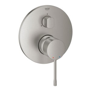 Dekoratyvinė dalis potinkinio dušo/vonios maišytuvo Grohe Essence 3 funkcijų nerūdijančio plieno spalvos (Stainless steel)