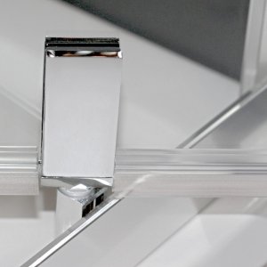 Šoninė dušo sienelė ROTH EXCLUSIVE LINE ECDBN/800 blizgaus chromo (Brilliant) spalvos profilis + skaidrus (Transparent) stiklas