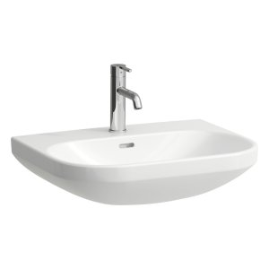 Praustuvas Laufen LUA 600x460x180 mm, su 1 anga maišytuvui viduryje