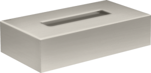 Dėžutė servetėlėms AXOR Universal Circular, nerūdijančio plieno spalva (Stainless Steel Optic)