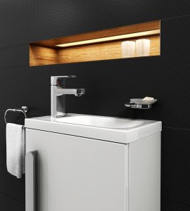 Praustuvas Ravak Chrome 400x220 mm (K)