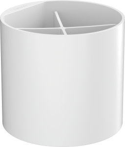 Dantų šepetėlių indelis Hansgrohe WallStoris, baltas matinis