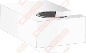 Laikiklis dušo HANSGROHE Porter E, baltas matinis