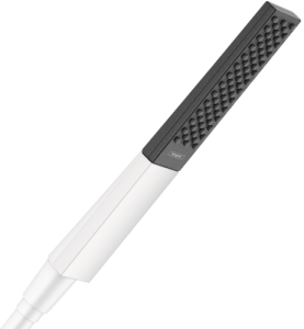 Galvutė dušo Rainfinity baton 100, Eco Smart, balta matinė