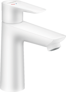 Praustuvo maišytuvas HANSGROHE Talis E 110 CoolStart su dugno vožtuvu, spalva - balta matinė