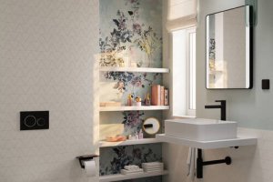 Praustuvo maišytuvas HANSGROHE Zesis S 210 CoolStart, be dugno vožtuvo, spalva - juoda matinė (matt black)