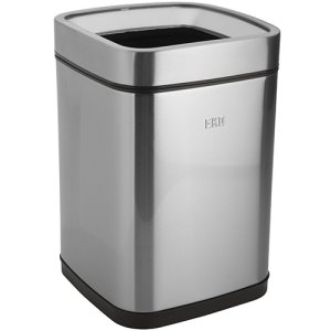 Šiukšliadėžė Bemeta 9 l, matinio nerūdijančio plieno