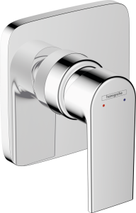 Dekoratyvinė dalis potinkiniam dušo maišytuvui HANSGROHE Vernis Shape, 1 funkcijos, spalva - chromo