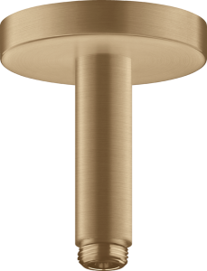 Laikiklis iš lubų dušo galvai AXOR ShowerSolutions, 100 mm, šlifuotos bronzos spalvos (Brushed Bronze)