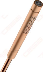 Rankinė dušo galvutė AXOR Starck 2jet, šlifuotos bronzos spalvos (Brushed Bronze)