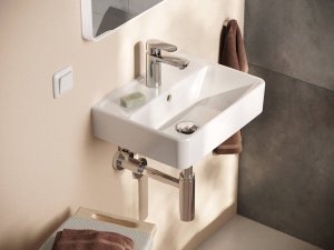 Praustuvas Hansgrohe Xanuia Q, 450x340x105 mm, su SmartClean danga 