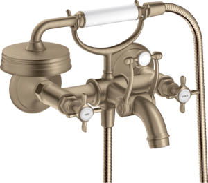 Vonios/dušo maišytuvas AXOR Montreux, šlifuoto nikelio spalvos (Brushed Nickel)
