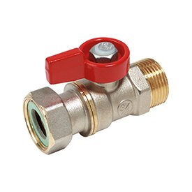 Rutulinis ventilis Dn1/2“ v/i su veržle