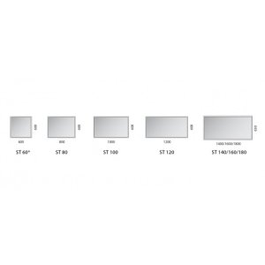 Veidrodis Balteco ST 60x60cm su Led apšvietimu